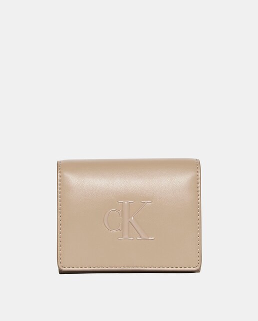 Imagem 0 de Carteira com Fecho de Aba e Logótipo CK