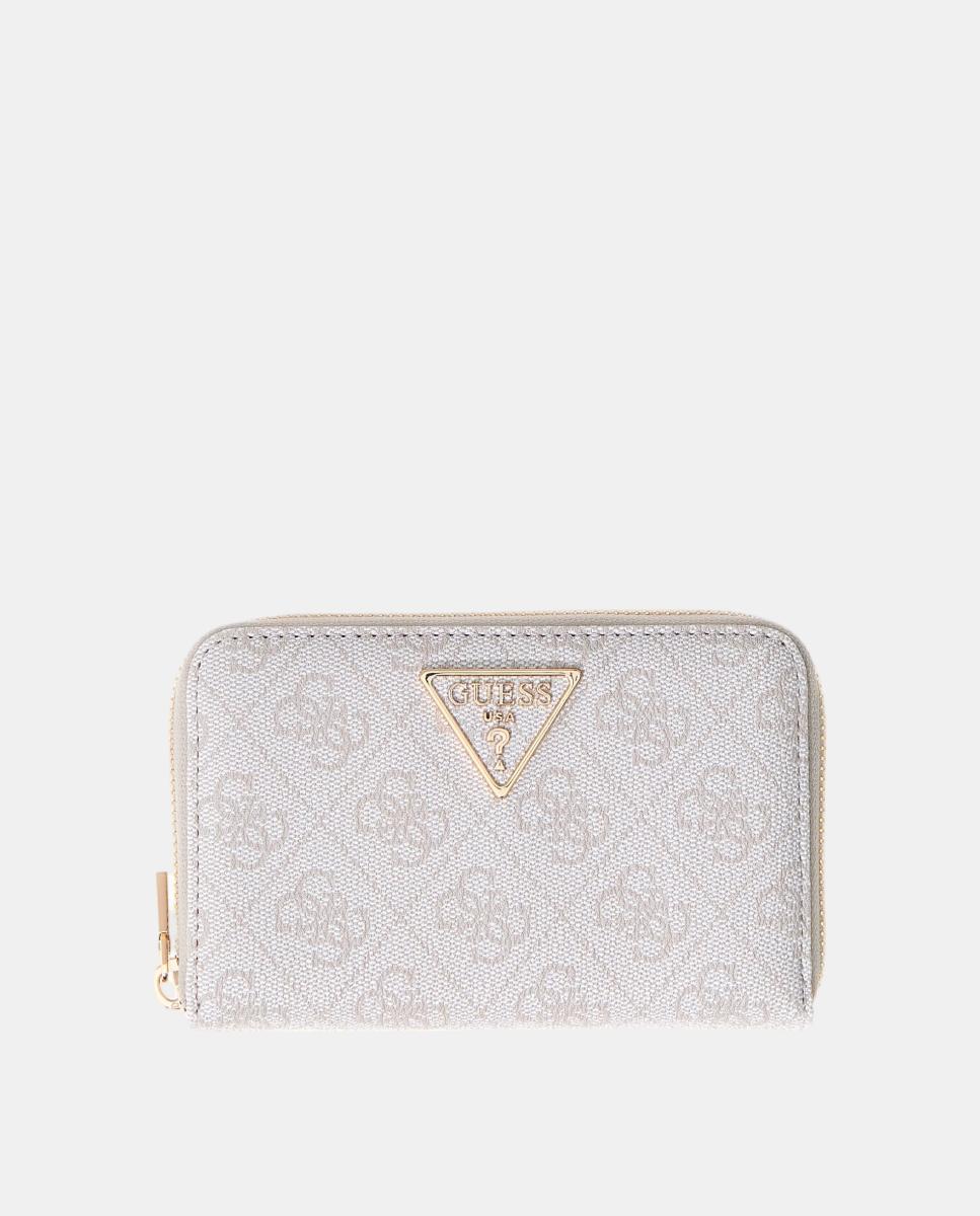 Imagem 0 de Porta-Moedas Laurel Médio com Fecho de Correr e Logótipo 4G