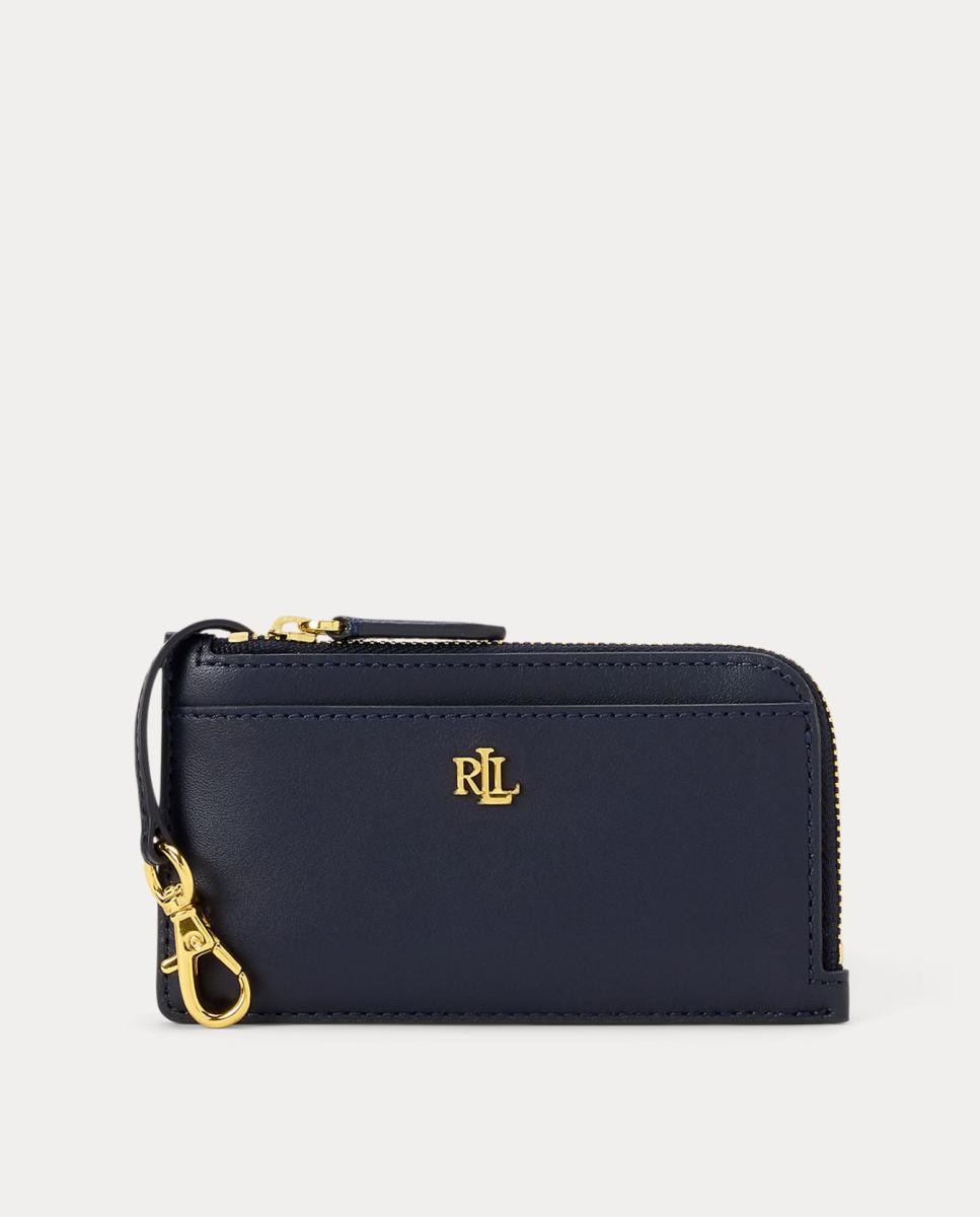 Imagem 0 de Porta-Cartões em Pele com Fecho em L