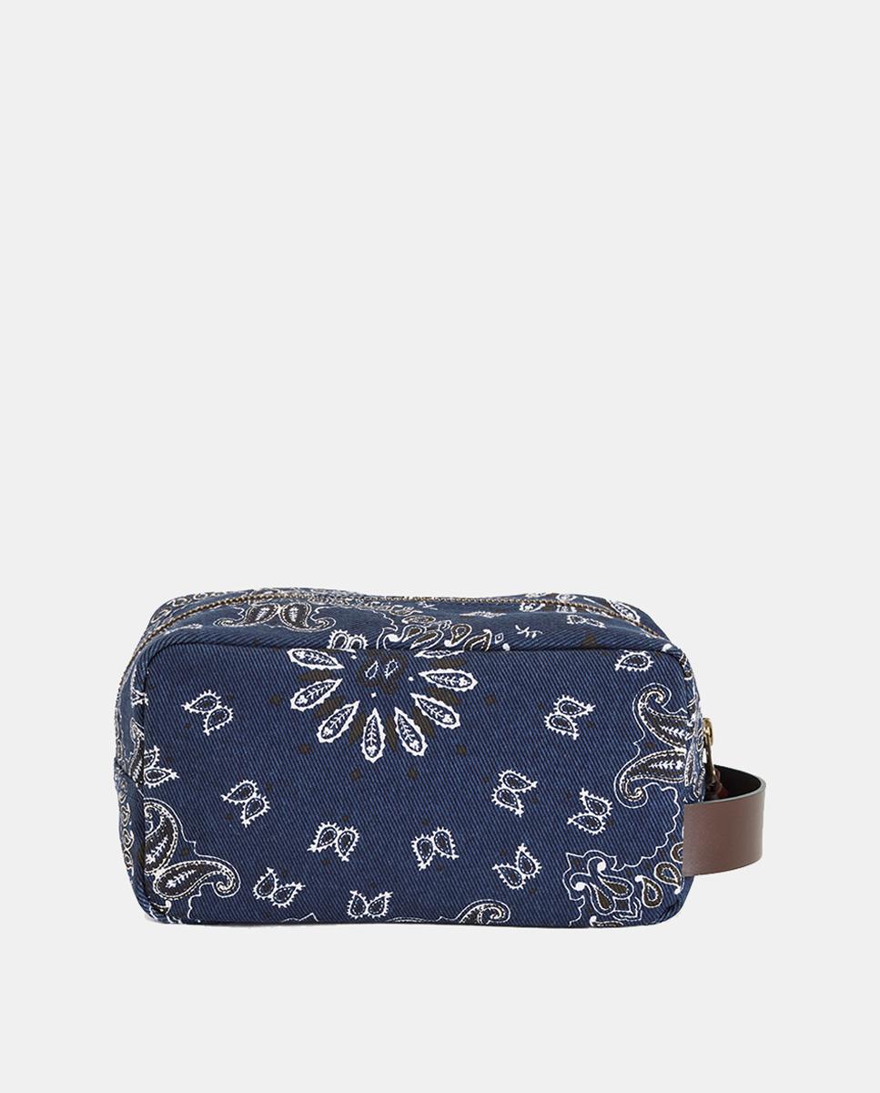 Nécessaire com Estampado Azul-2