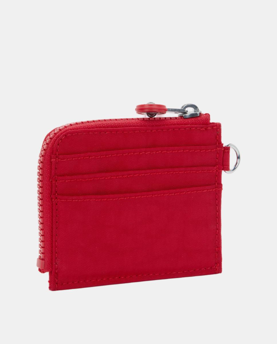Carteira Pequena com Porta-Cartões, Modelo Card Pal Vermelho-2
