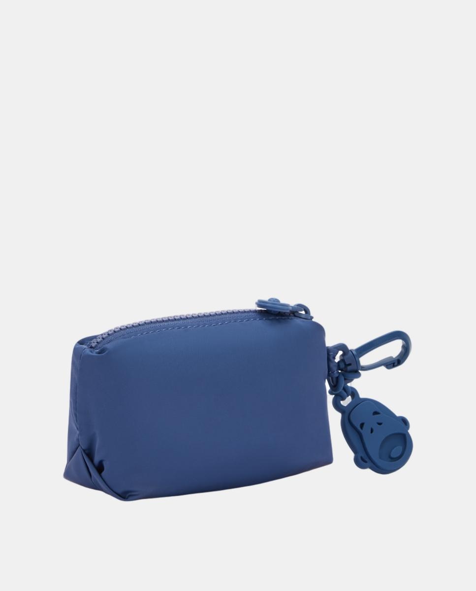 Porta-Moedas Pequeno com Fecho de Correr, Modelo Eleni Mini Azul-2