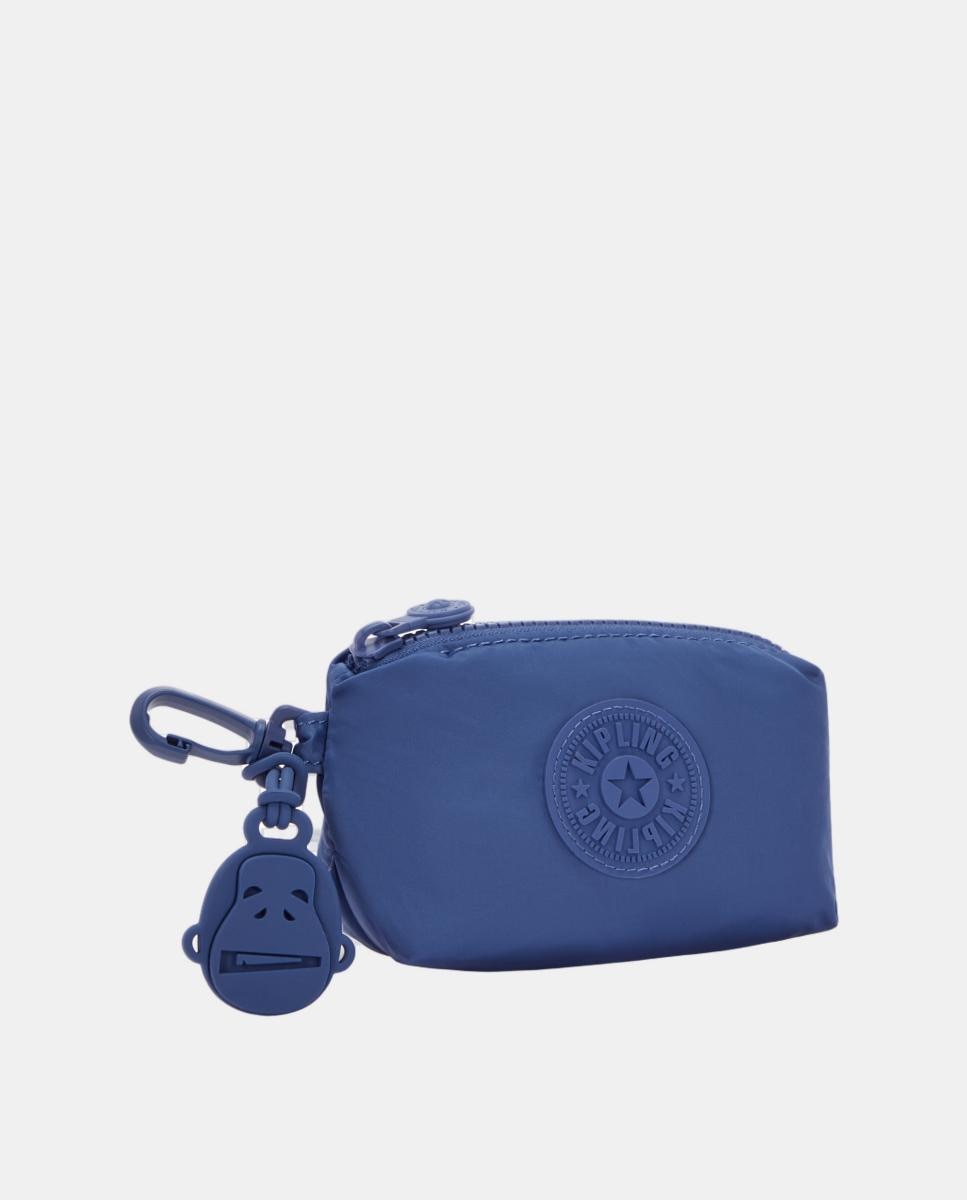 Porta-Moedas Pequeno com Fecho de Correr, Modelo Eleni Mini Azul-4