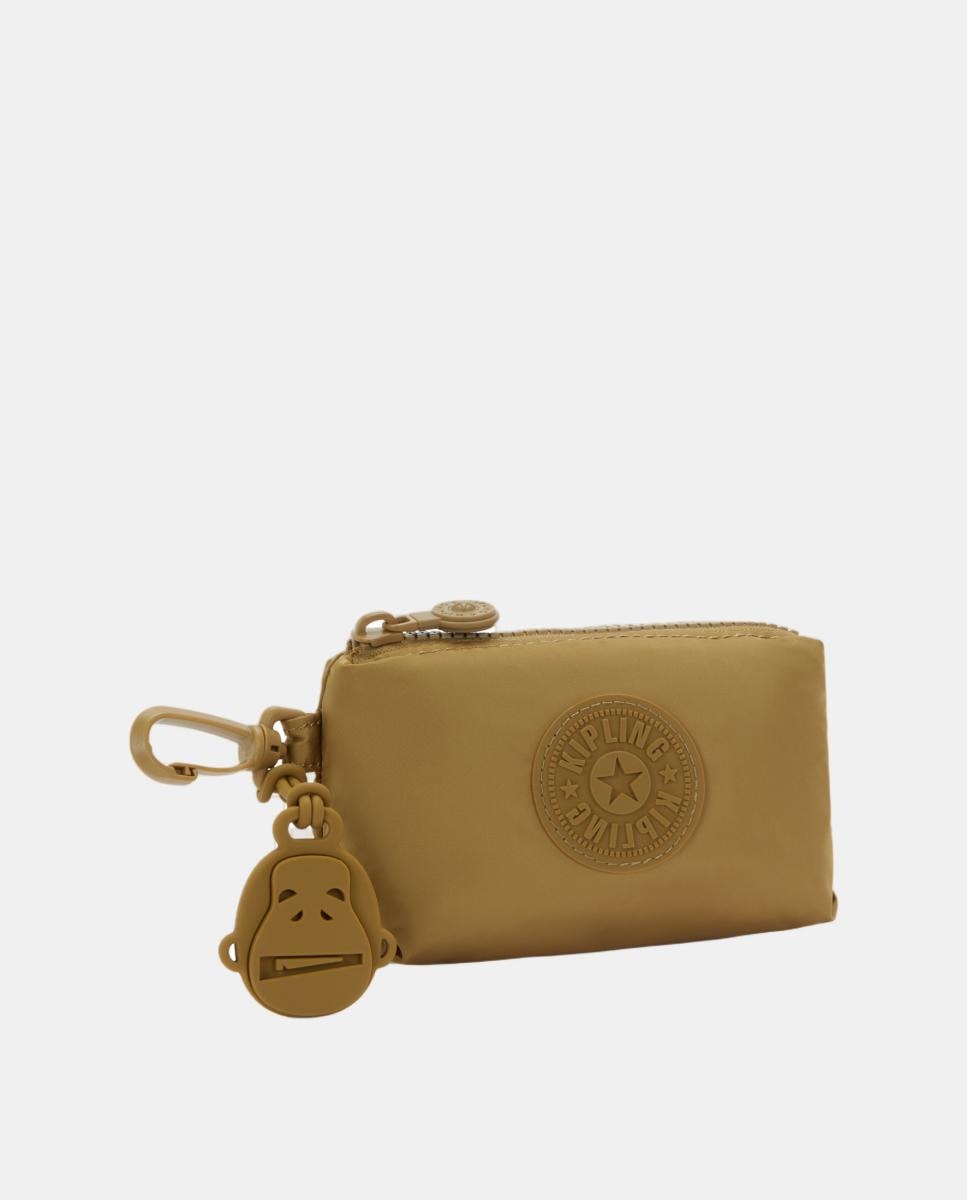 Porta-Moedas Pequeno com Fecho de Correr, Modelo Eleni Mini Castanho-4