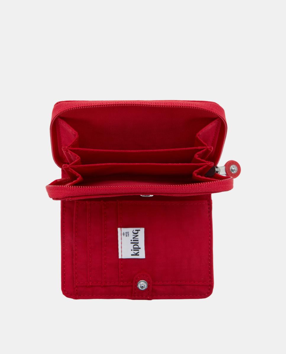 Carteira Média com Sistema RFID, Modelo Money Love Vermelho-3