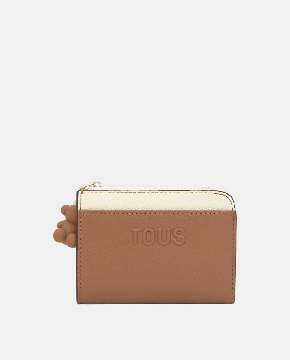 Monedero grande Audree Saffiano - Tous - Marrón Marrón-1