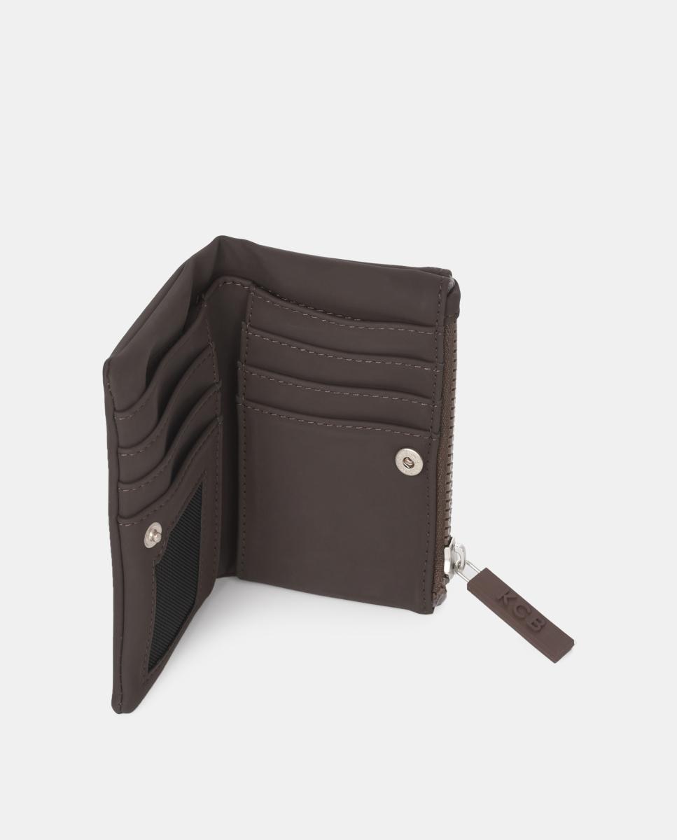 Imagen 2 de Cartera trifold grande KCB Chain - Marrón Marrón