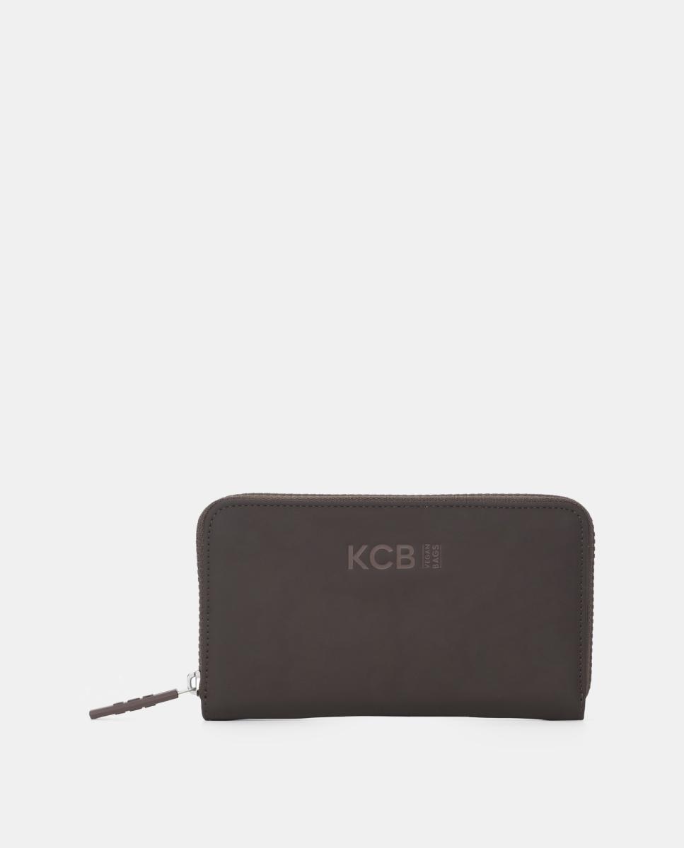Imagen 1 de Cartera zip around KCB Chain - Marrón Marrón