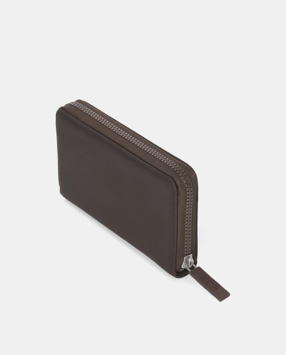 Imagen 3 de Cartera zip around KCB Chain - Marrón Marrón