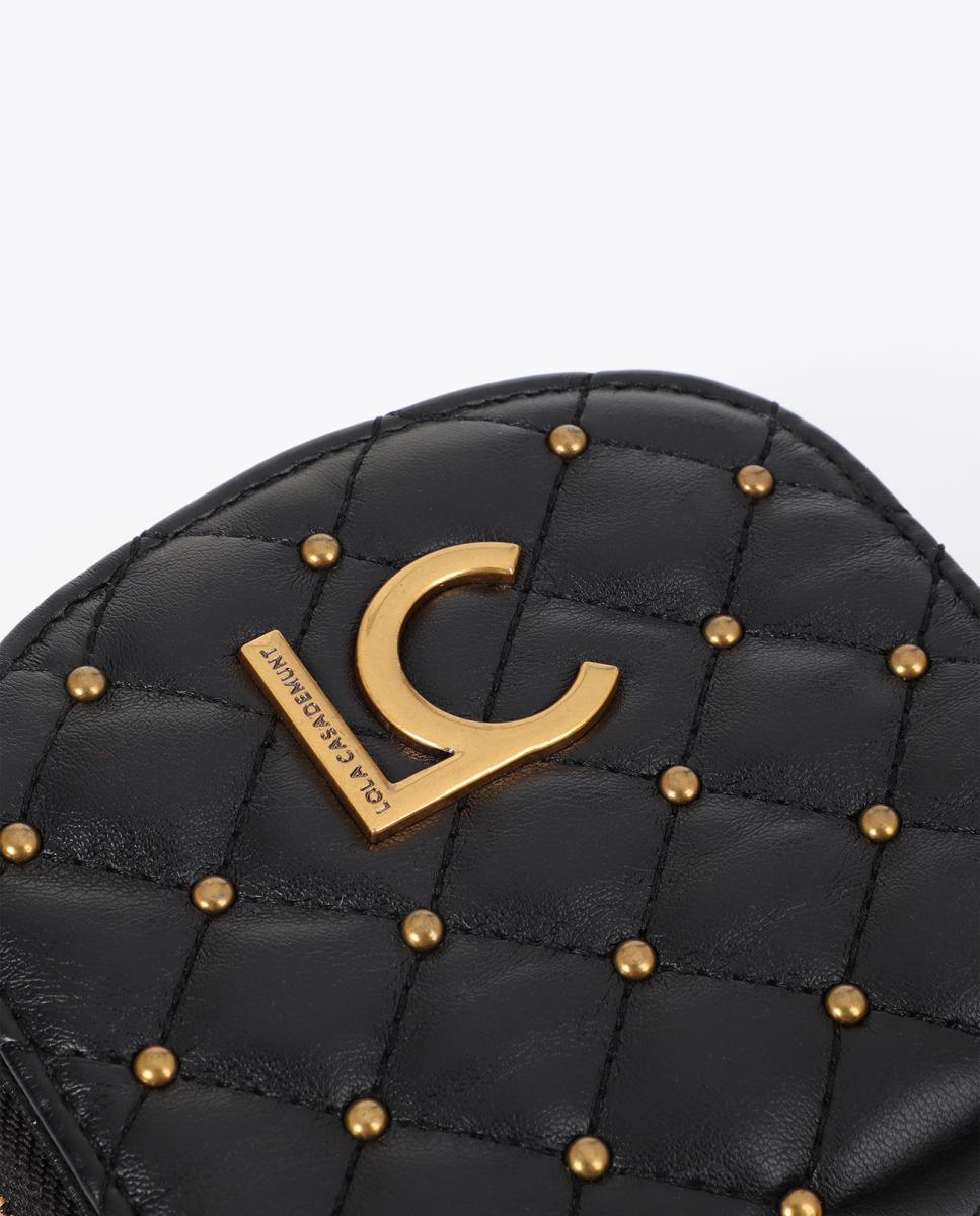 Porta-Moedas Acolchoado Preto-5