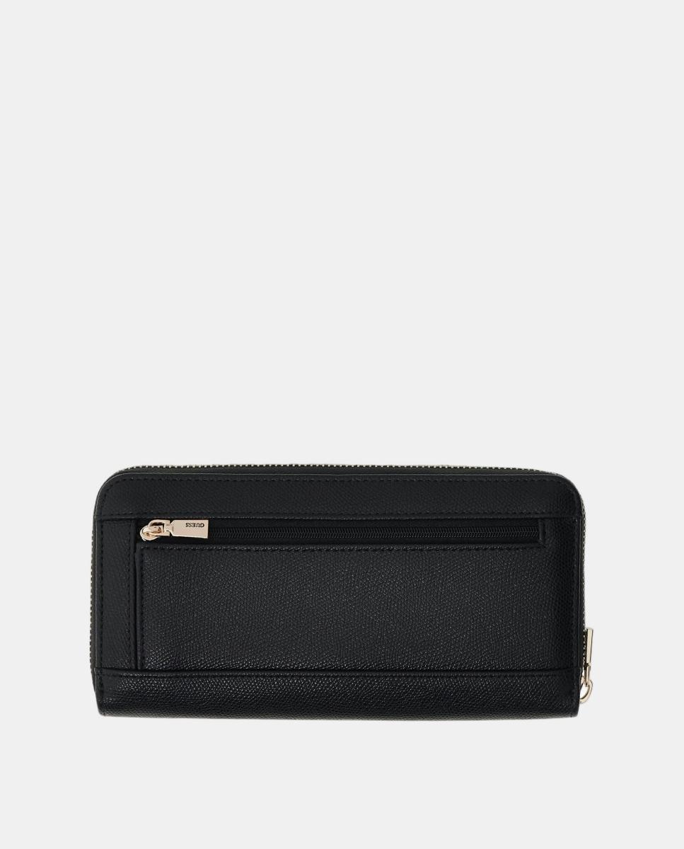 Porta-Moedas Amorette Compacto com Fecho de Correr Preto-2