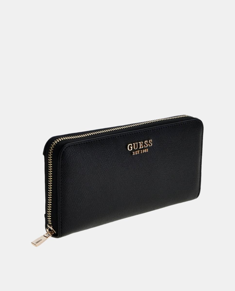 Porta-Moedas Amorette Compacto com Fecho de Correr Preto-3