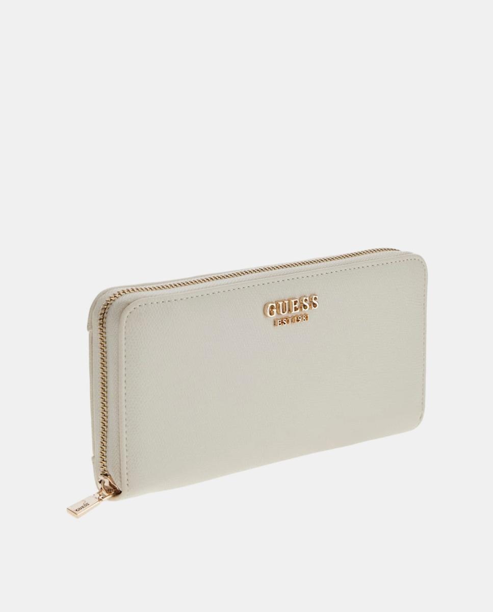 Porta-Moedas Amorette Compacto com Fecho de Correr Natural-4