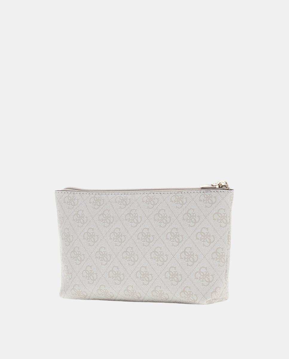 Mala Pouch com Fecho Superior e Logótipo Branco-3
