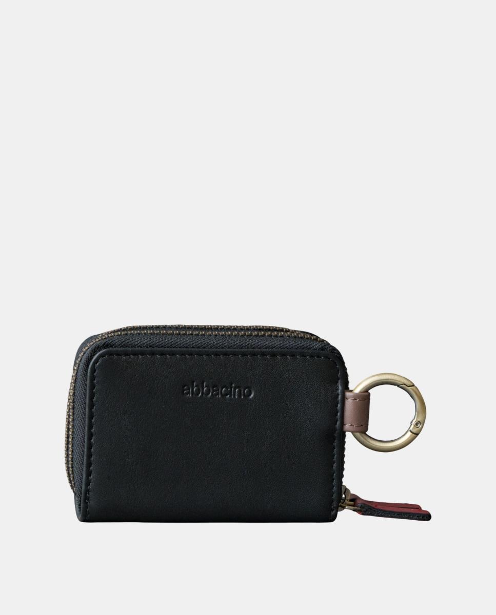 Porta-Moedas em Pele Preto-3