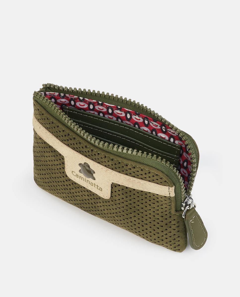 Porta-Moedas com Fecho de Correr Verde-militar-3