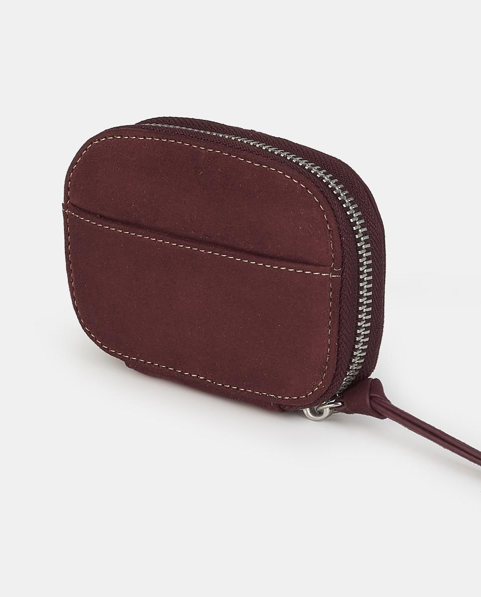 Monedero con cremallera - Caminatta - Rojo Granate Rojo Granate-2