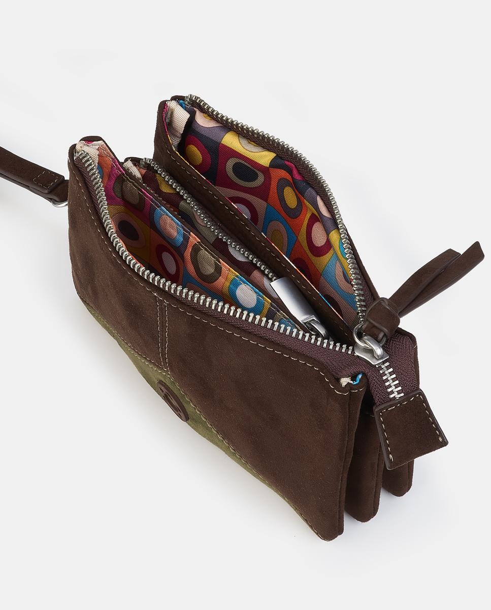 Pouch con cremallera - Caminatta - Marrón Marrón-3