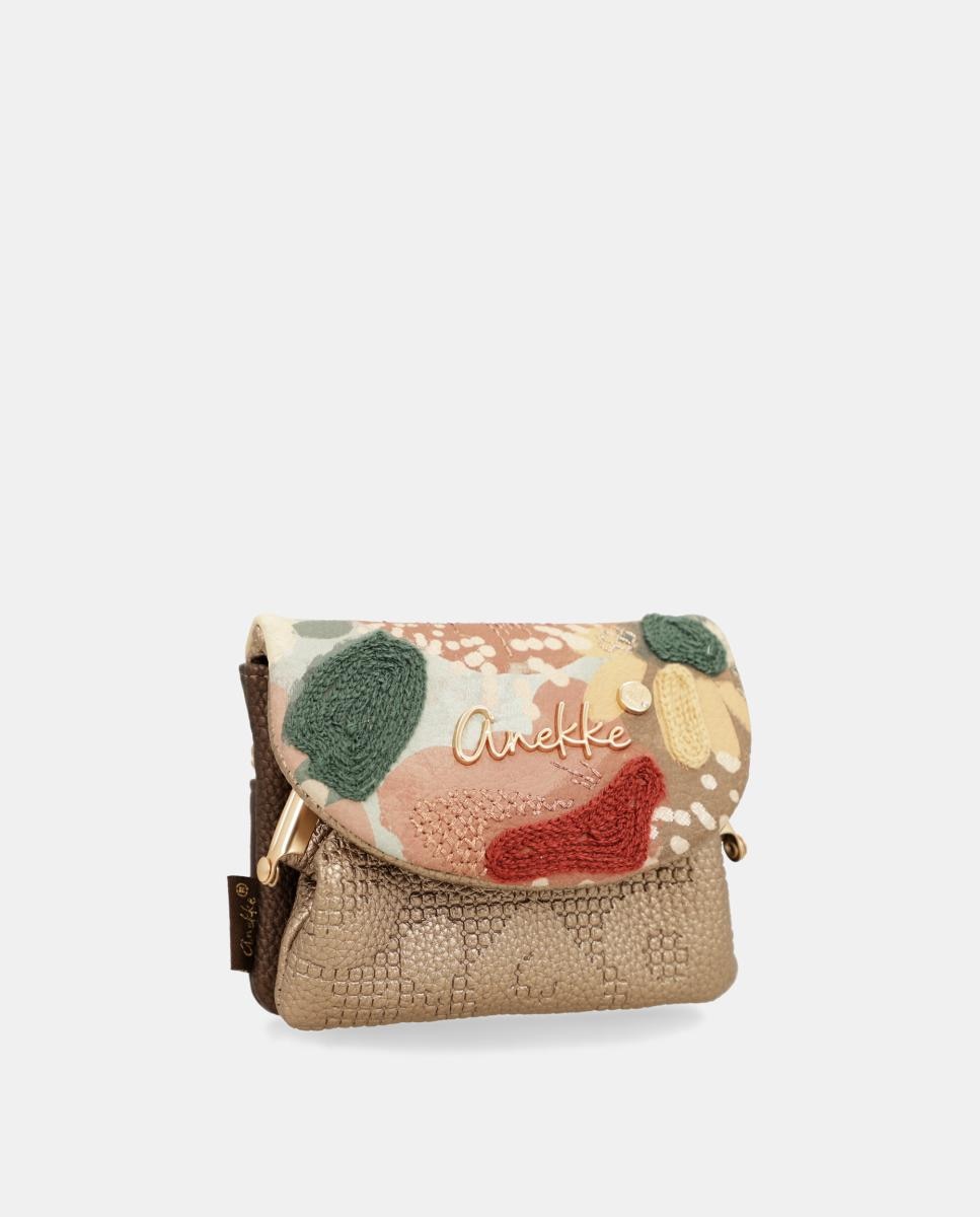 Porta-Moedas com Aba Blossom Multicolor-2