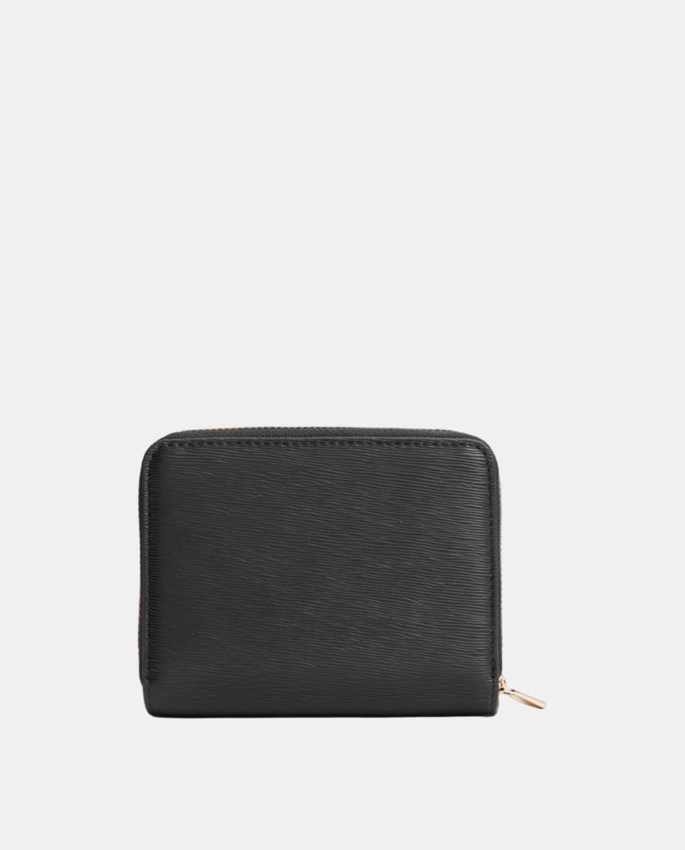 Cartera mediana de mujer en color - Tommy Hilfiger - Negro Negro-2