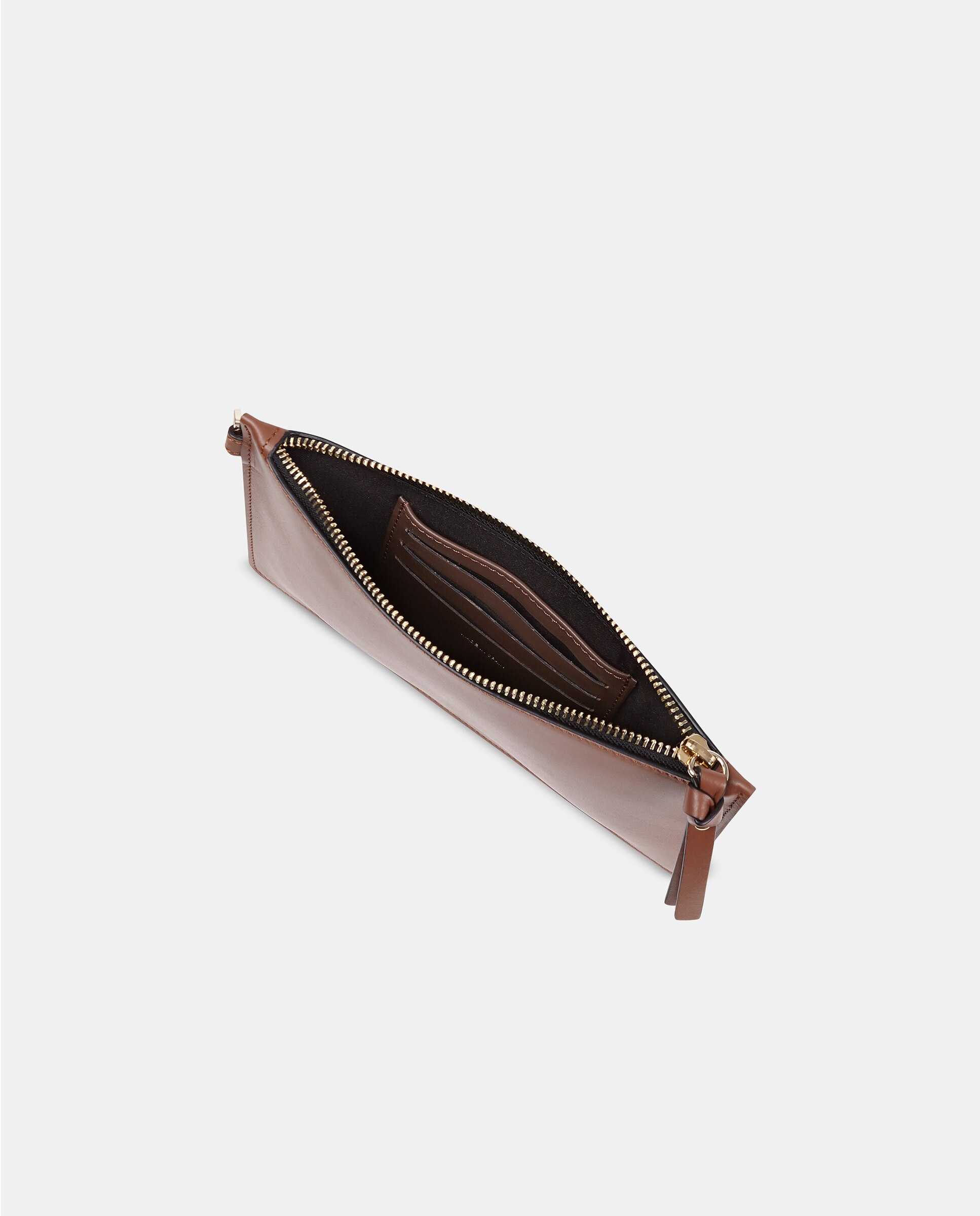Cartera de piel con asa de mano - Sandra Freckled - Cuero Cuero-3