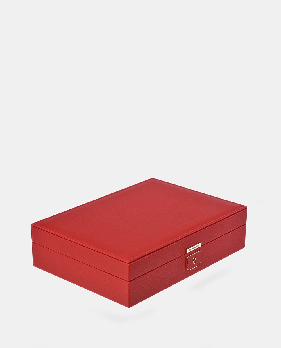 Imagen 2 de Joyero liso automático - Pierre Cardin - Rojo Rojo