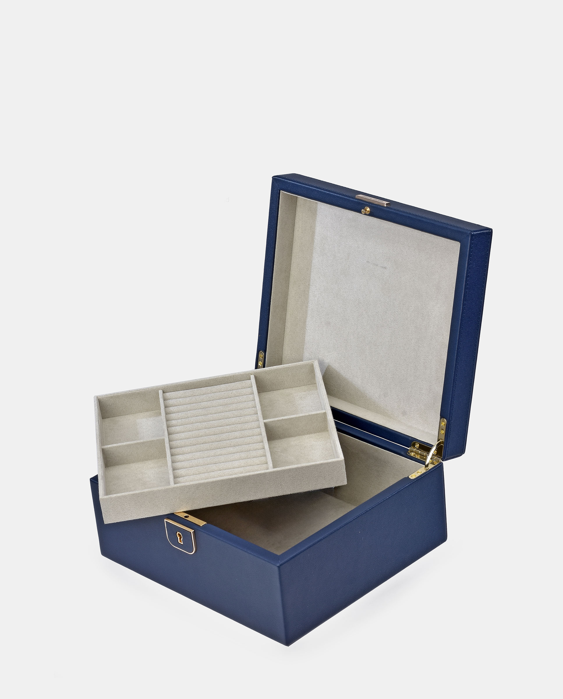 Imagen 3 de Joyero grande automático - Pierre Cardin - Azul marino Azul marino