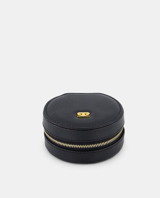 Imagem 0 de Guarda-Joias Redondo em Pele - Ocean