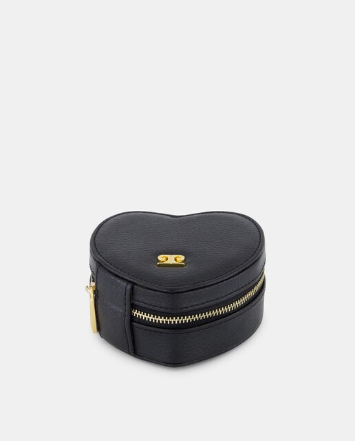 Imagem 0 de Guarda-Joias em Pele com Forma de Coração - Ocean