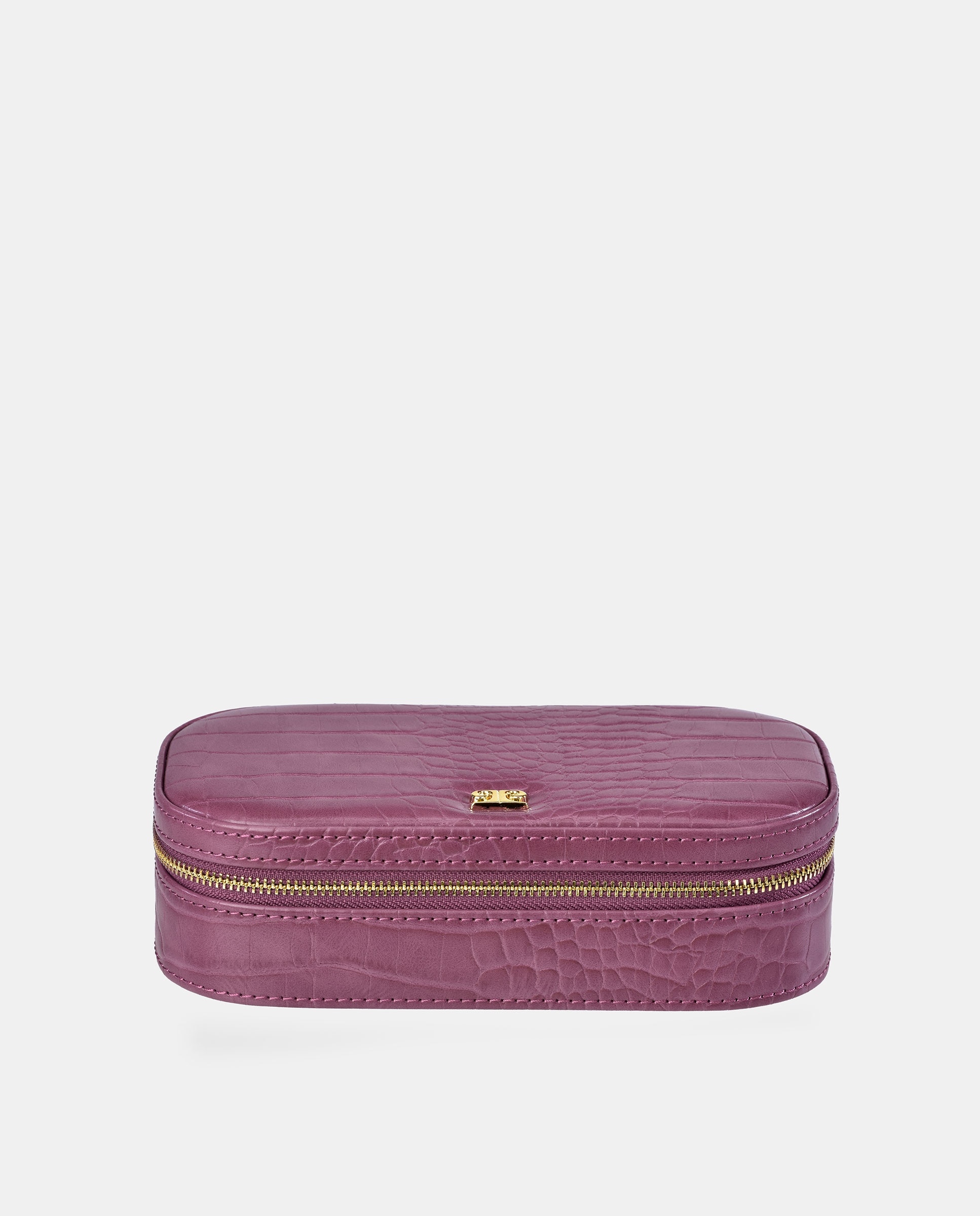 Imagen 0 de Joyero de viaje Pierre Cardin con cremallera en P.U. Berenjena
