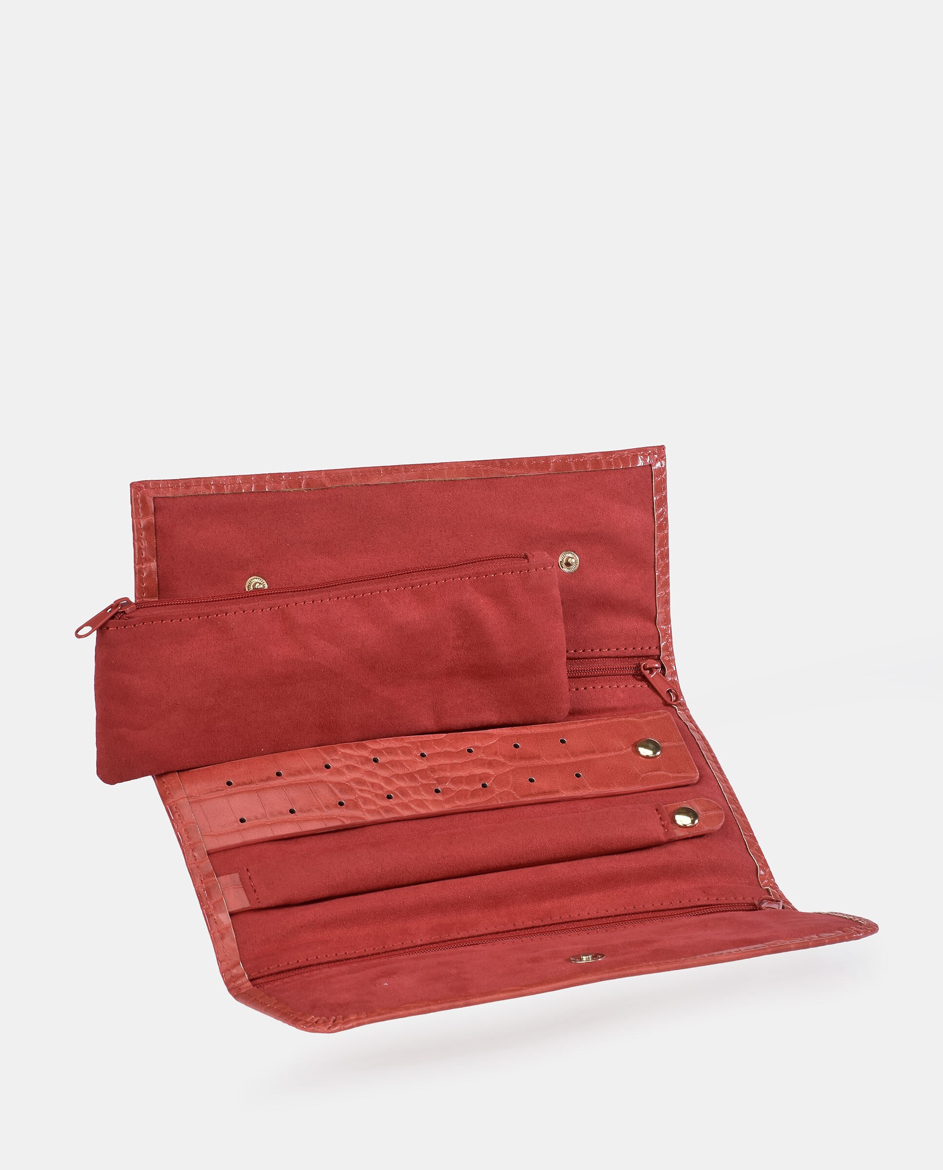 Joyero de viaje Pierre Cardin en P.U. - Rojo Rojo-4