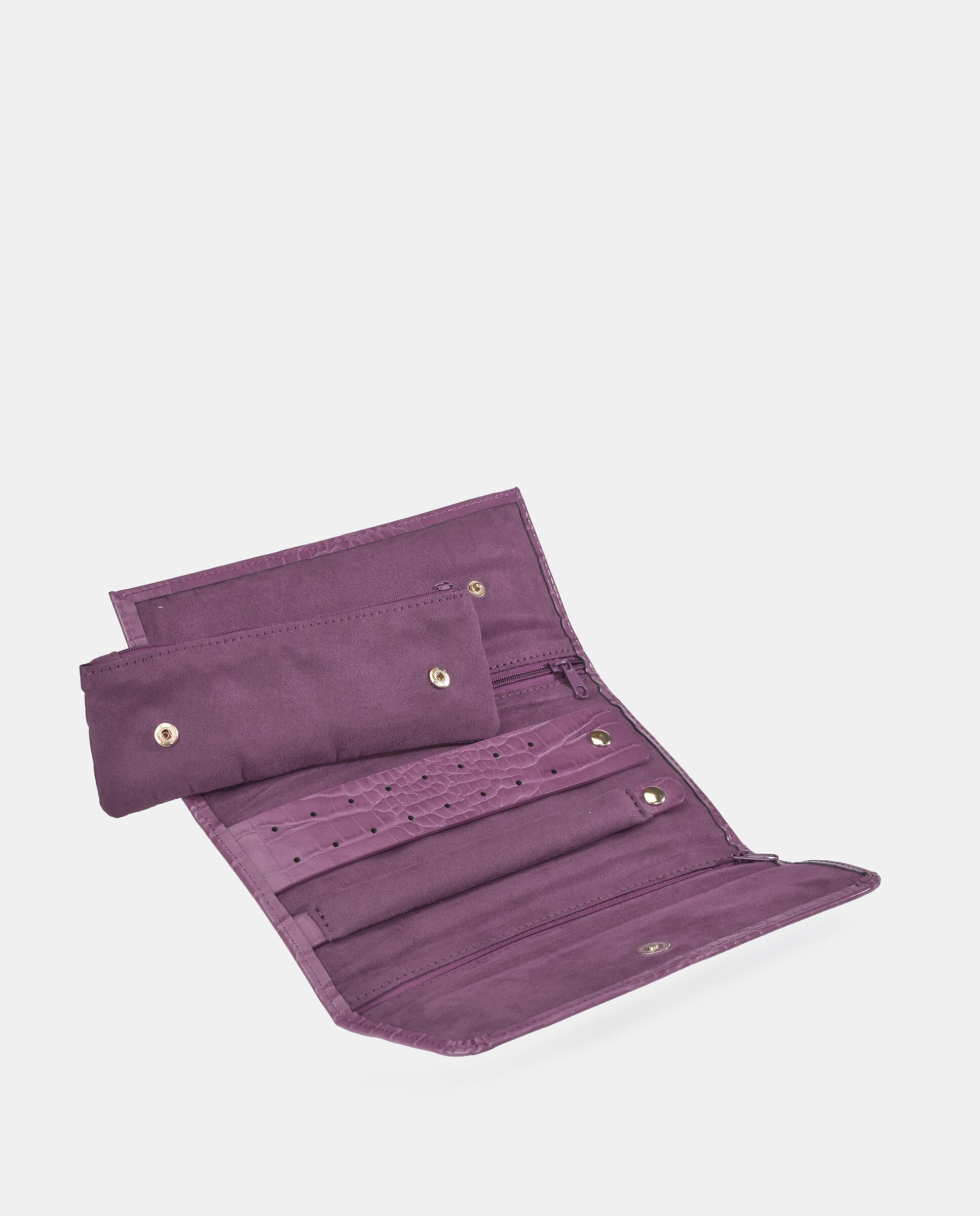 Joyero de viaje Pierre Cardin en P.U. - Berenjena Berenjena-4