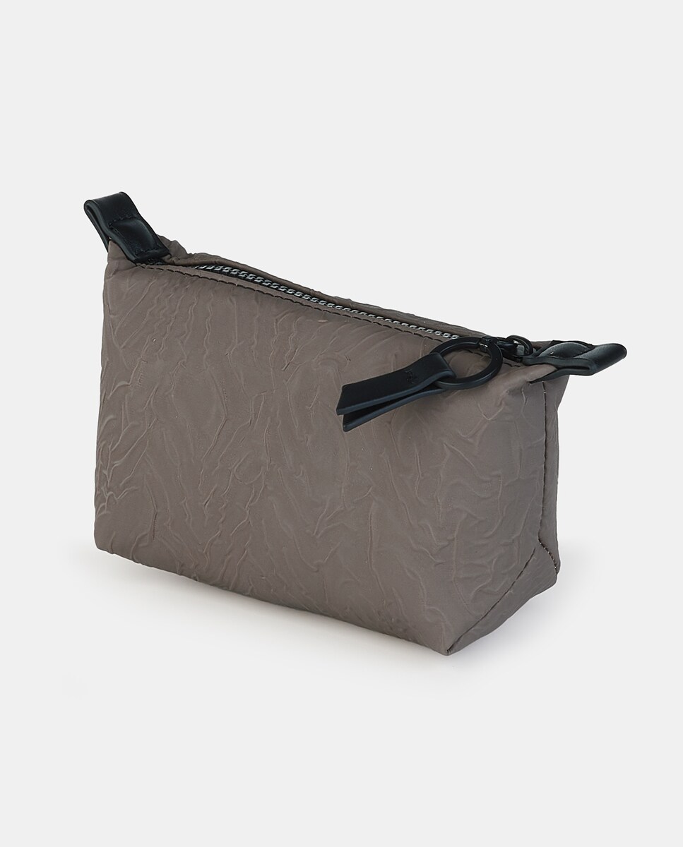 Nécessaire com Fecho de Correr Taupe-2