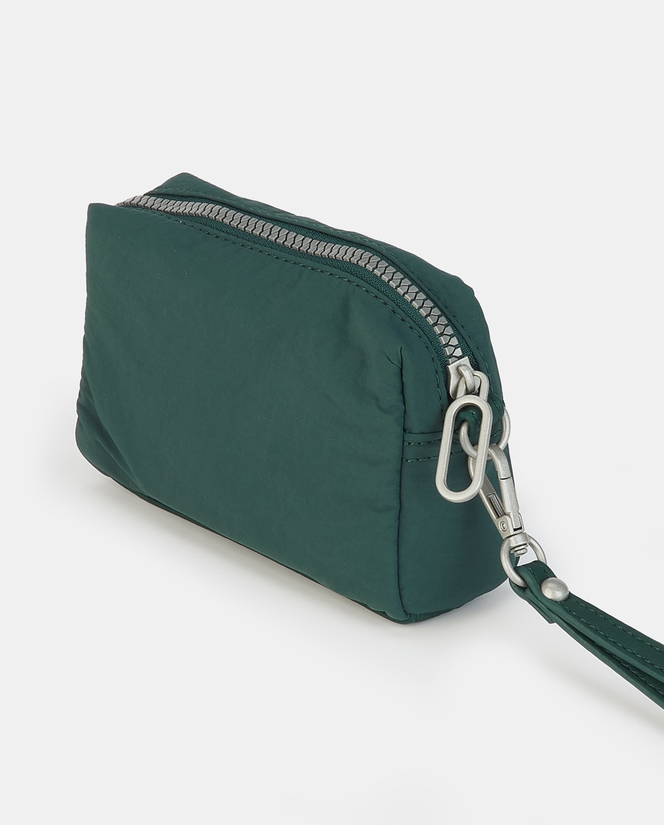 Nécessaire com Fecho de Correr Verde-2