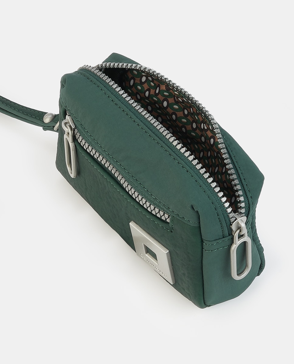 Nécessaire com Fecho de Correr Verde-3