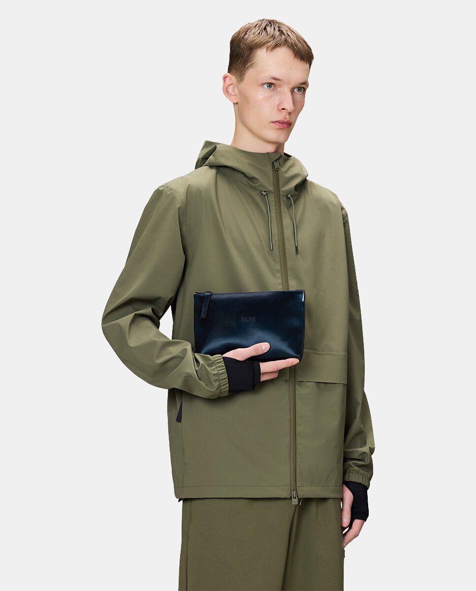 Nécessaire Resistente à Água - Preto Azul-3