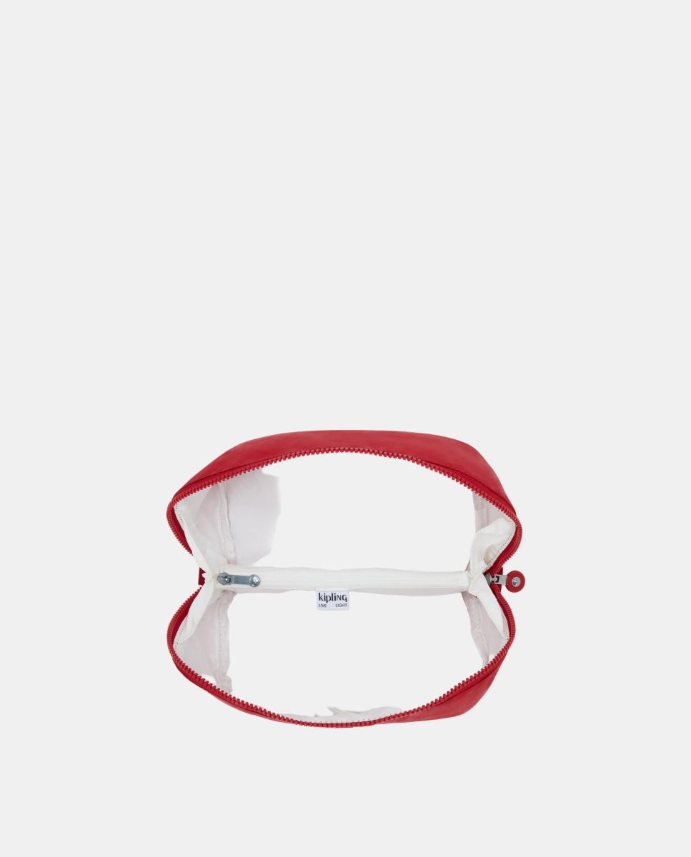 Nécessaire Grande com Bolsos Laterais Vermelho-3