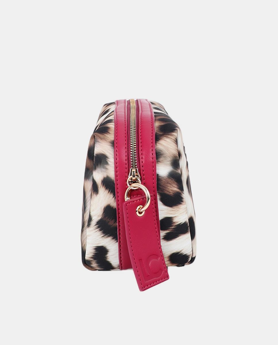 Nécessaire Estampado Castanho-claro-3