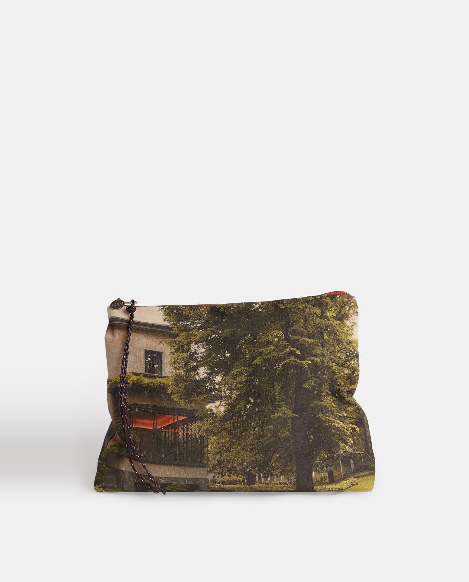 Imagen 0 de Pouch de algodón Villa Necchi Multicolor