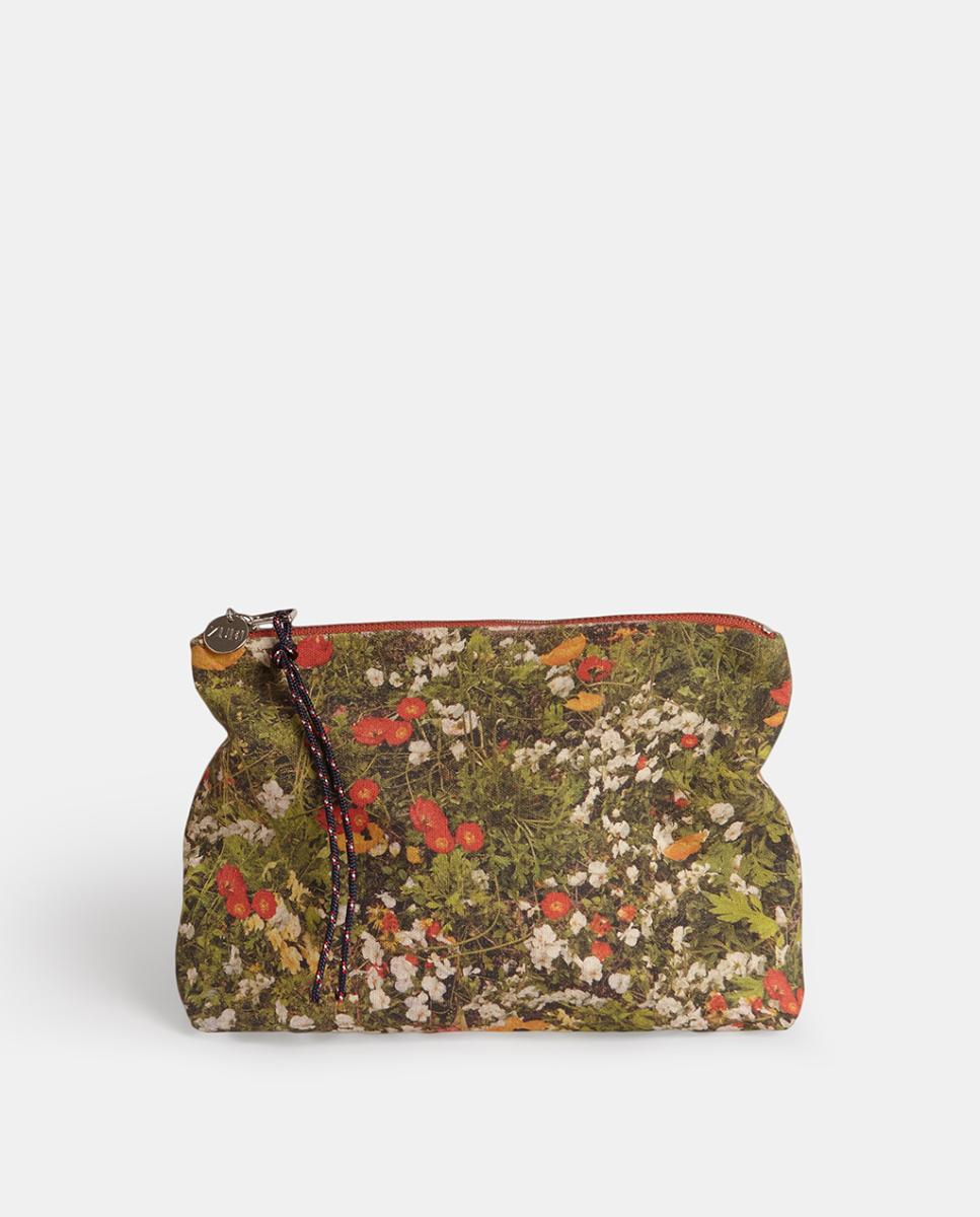 Imagen 0 de Pouch Midi de algodón Sabbioneta Multicolor