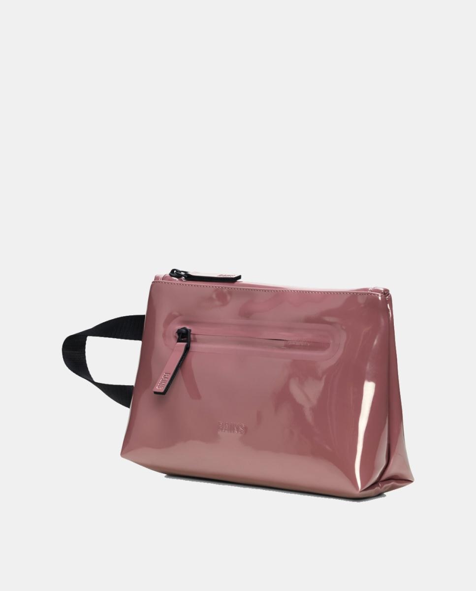 Nécessaire Cosmetic Zip Resistente à Água Rosa-2