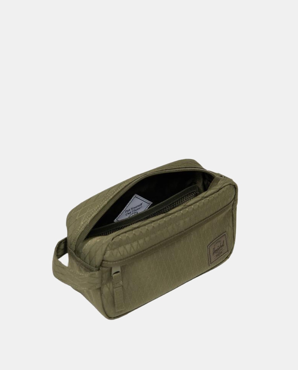 Neceser chapter small travel kit - Herschel - Verde militar Verde militar-3