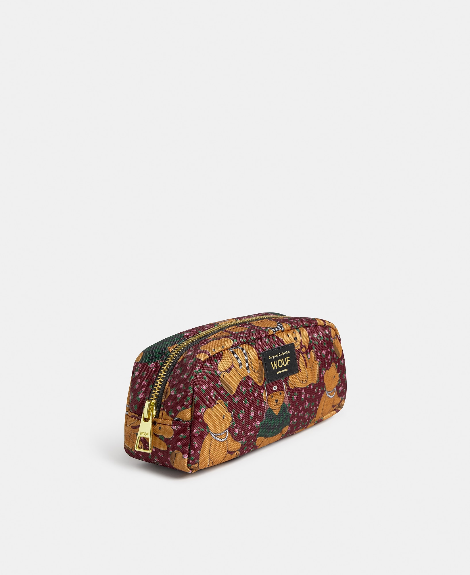 Cozy Pencil Case Vermelho/Grená-2