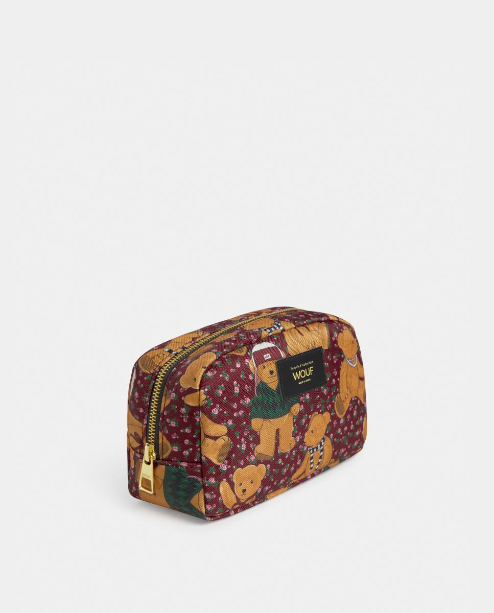 Cozy Toiletry Bag Vermelho/Grená-2