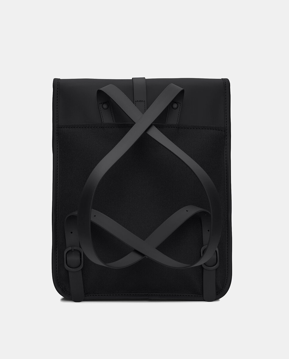 Mochila Pequena Micro Resistente à Água - Preto Preto-4