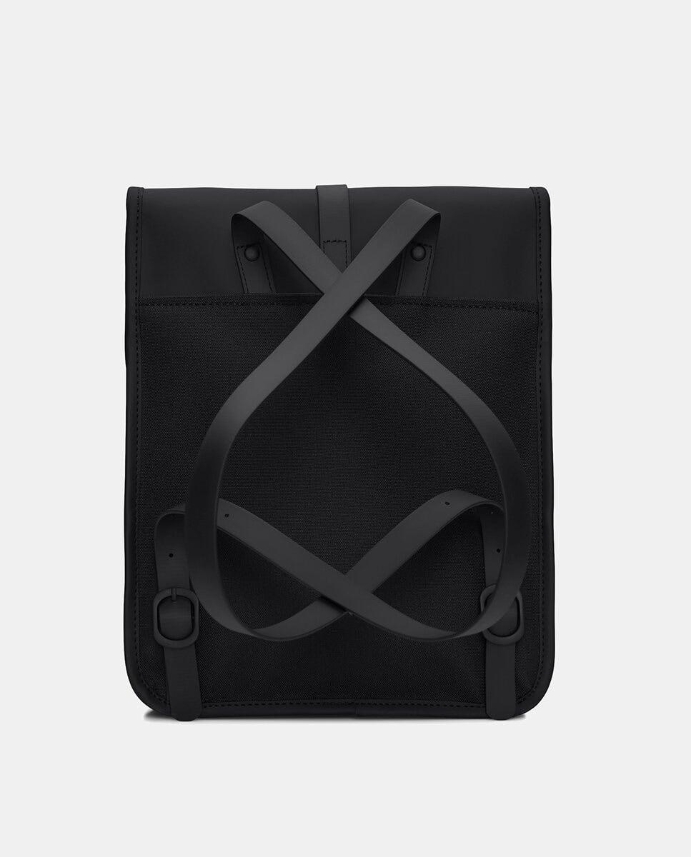 Mochila Pequena Micro Resistente à Água - Preto Preto-4