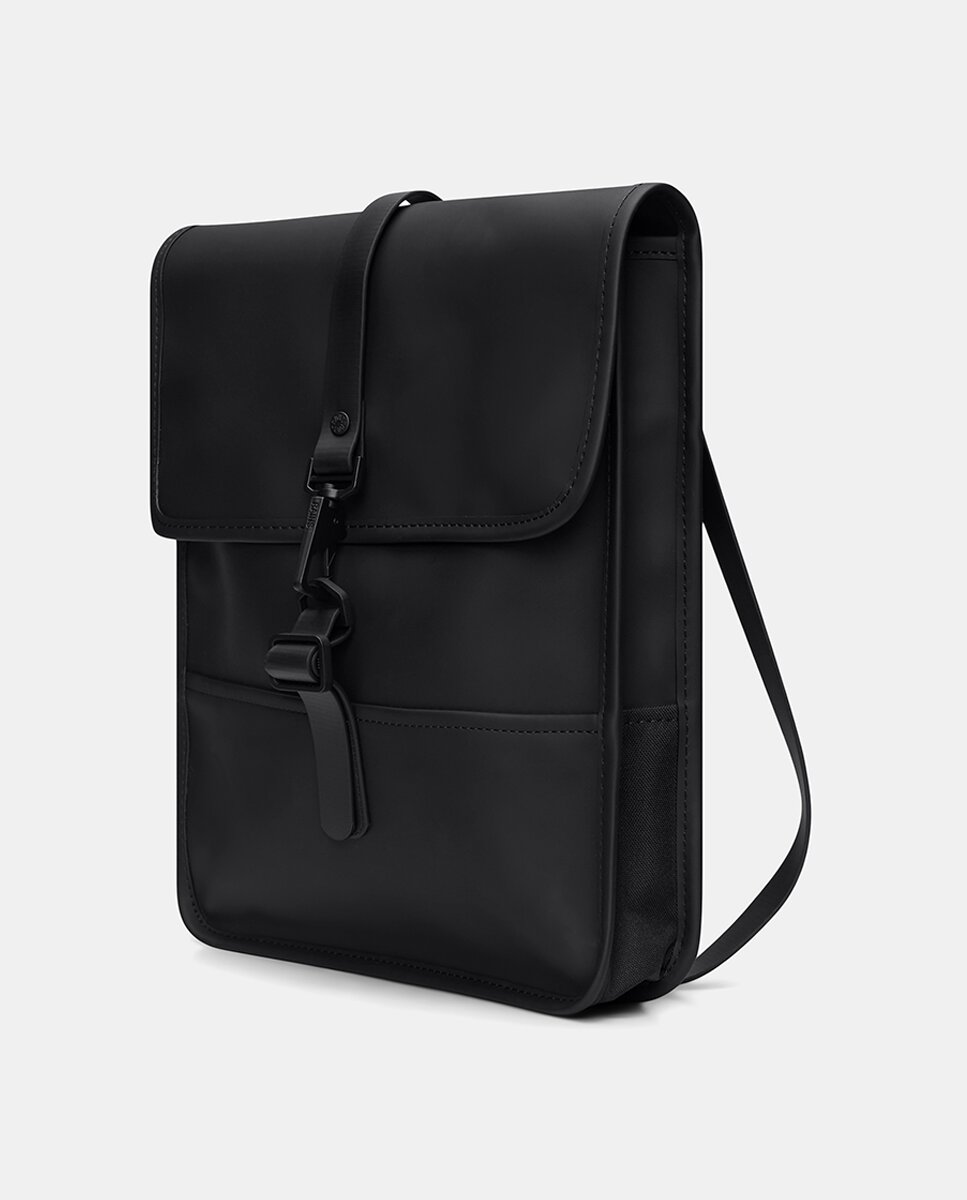 Mochila Pequena Micro Resistente à Água - Preto Preto-5