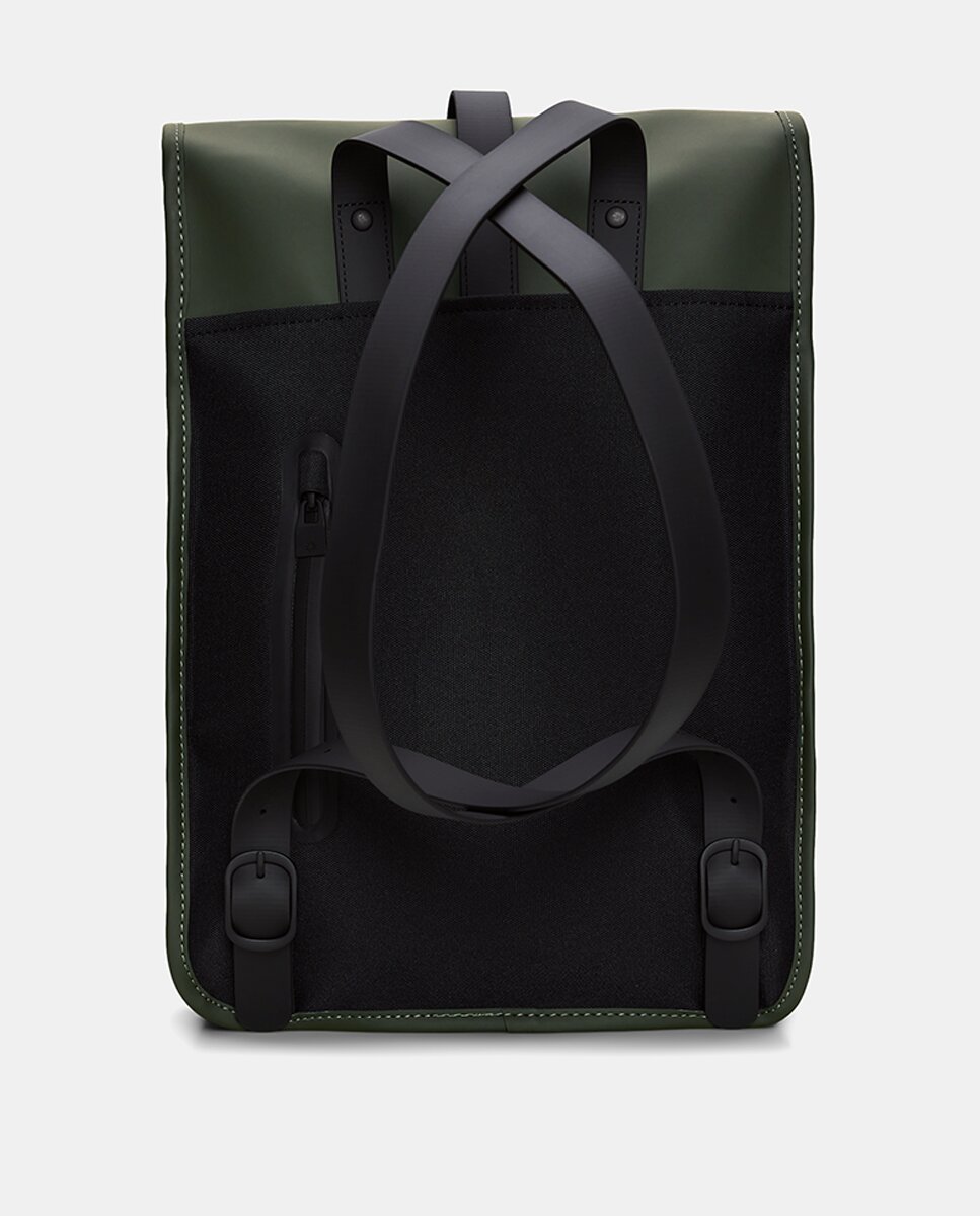 Mochila Média Mini Resistente à Água - Rosa Mate Verde-militar-2