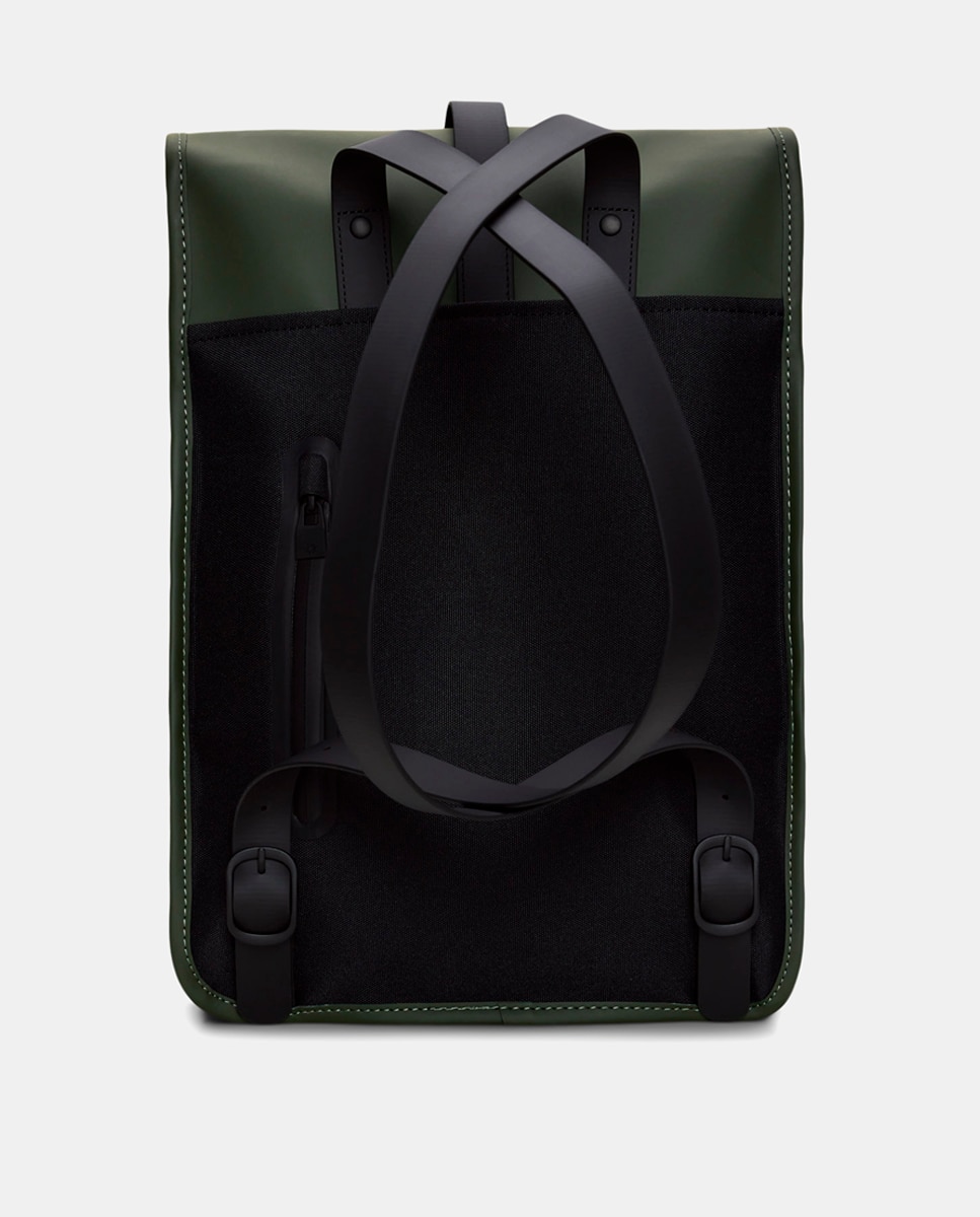 Mochila Média Mini Resistente à Água - Rosa Mate Verde-militar-7