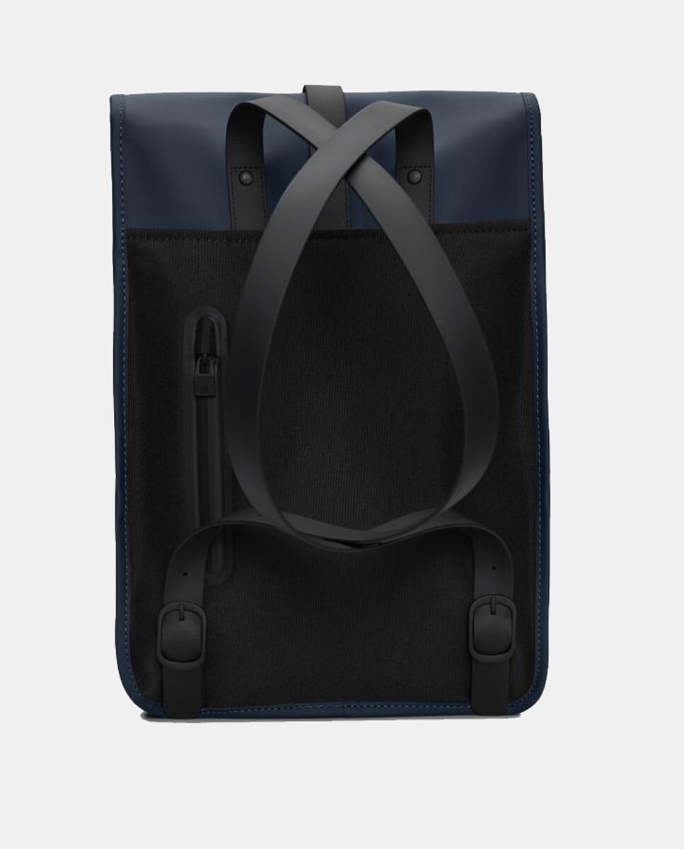 Mochila Média Mini Resistente à Água - Rosa Mate Azul-marinho-3